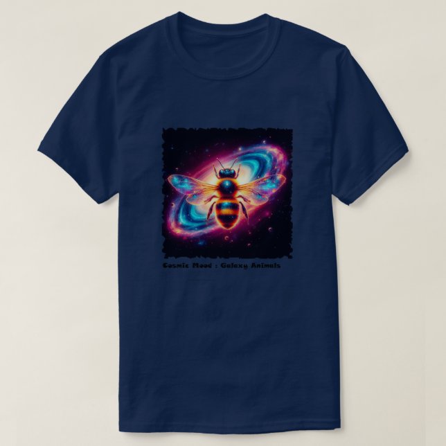 Cosmic Mood: Galaxy Animals Tshirt #1 T Shirt (Design framsida)