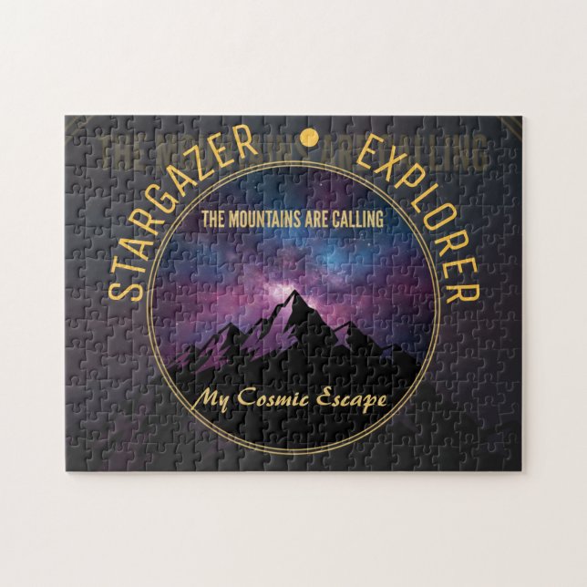 Cosmic Mountain Calling Pussel (Horisontell)