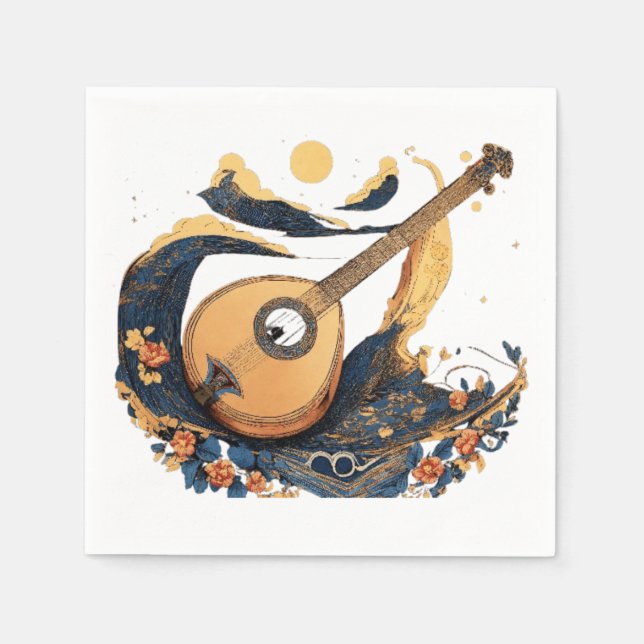 Cosmic Music Pappersservett (Framsidan)