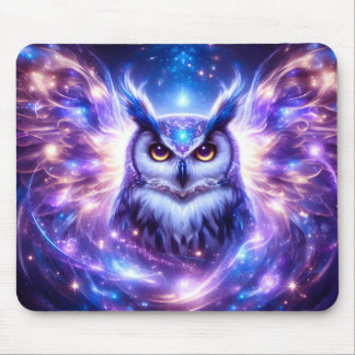 Cosmic Mystical Wisdom Celestial Spiritual Owl  Musmatta