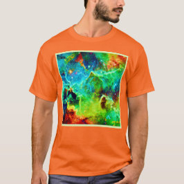 Cosmic Nebula Cloud Art T Shirt