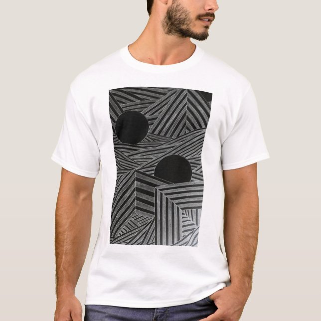 Cosmic Nightscape T Shirt (Framsida)