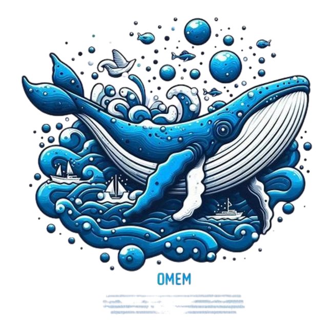 🌊 Cosmic Ocean Whale T Shirt (Skapare uppladdad)