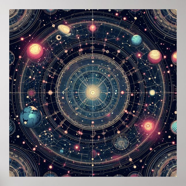 Cosmic Odyssey Poster (Framsidan)