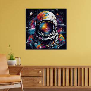 Cosmic Odyssey: Utforska Universe från hemmet Poster