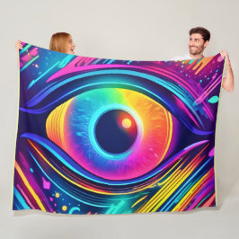 Cosmic Öga i Dreams Fleecefilt