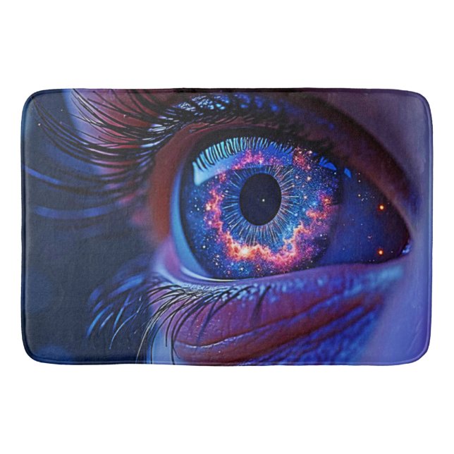 Cosmic Öga Starlight Gaze Badrumsmatta (Framsidan)