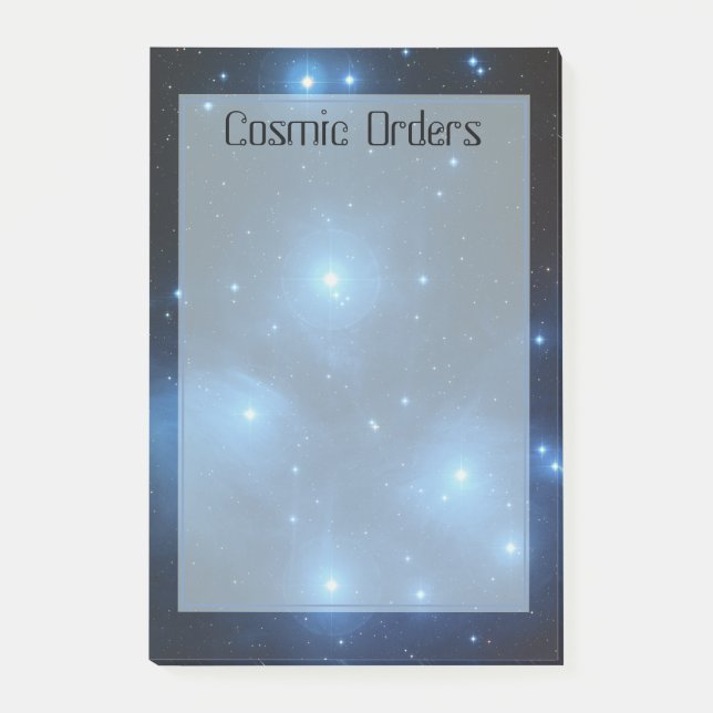 Cosmic Orders Stars  Post-it Block (Framsida)