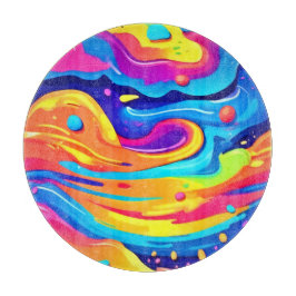 Cosmic Paint Swirls