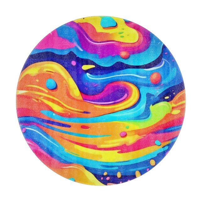 Cosmic Paint Swirls (Framsidan)