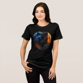 Cosmic Panther – Day and Night Fantasy Art T Shirt