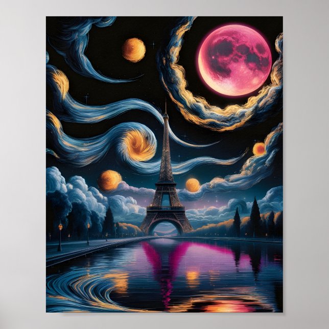 Cosmic Parisian Rhapsody Poster (Framsidan)