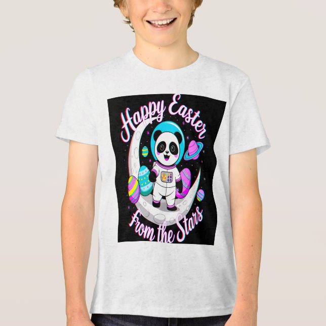 Cosmic Påsk Firande T Shirt (Framsida)