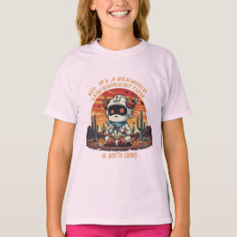 Cosmic Peace in a Vild World T Shirt