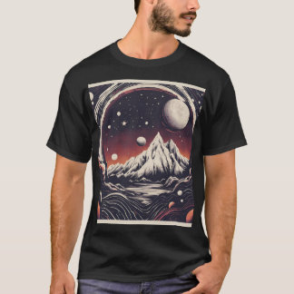 Cosmic Peaks T Shirt