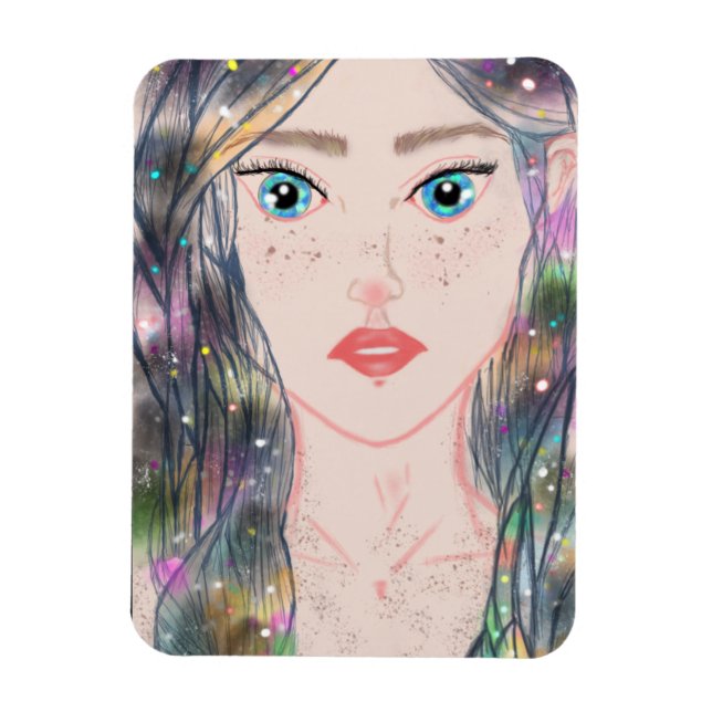 Cosmic Princess magnet (Vertikal)