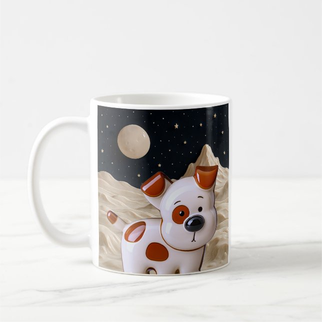 Cosmic Puppy Kaffemugg (Vänster)