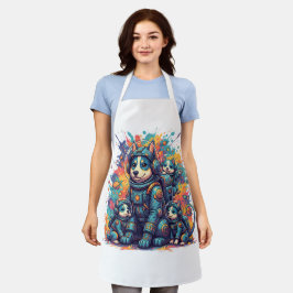 Cosmic Pups Astro Crew - Apron