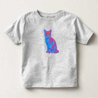 Cosmic Quilt Feline – Trippy Geometric Cat Art T Shirt