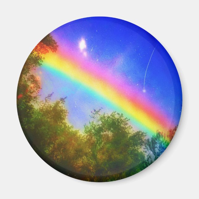 COSMIC RAINBOW MED MAGNET (Framsidan)