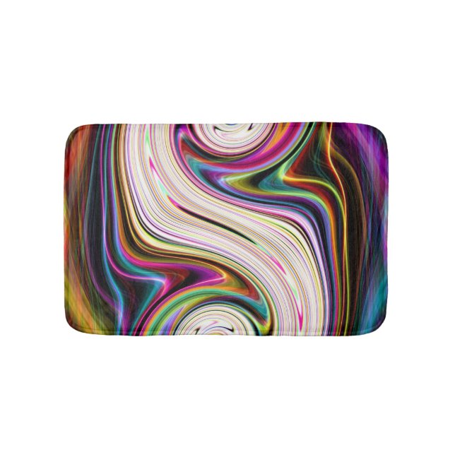 Cosmic Ray 3 Swirl Bath Mat Badrumsmatta (Framsidan)