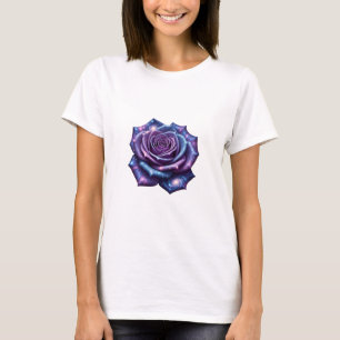 Cosmic Ro T-Shirt - Celestial Bloom in Space