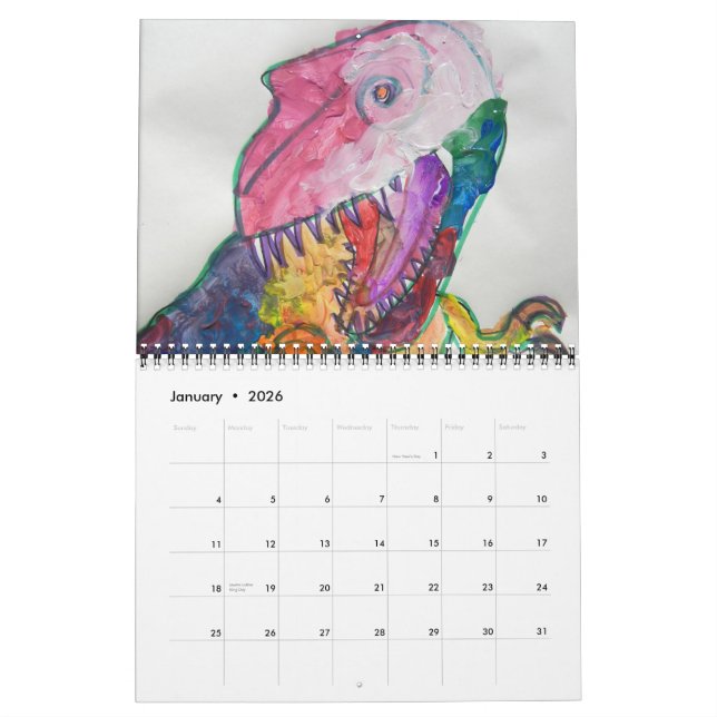 Cosmic Roar Calendar Kalender (Jan 2026)