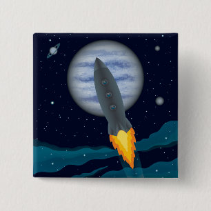 Cosmic Rocketship Scene Knapp