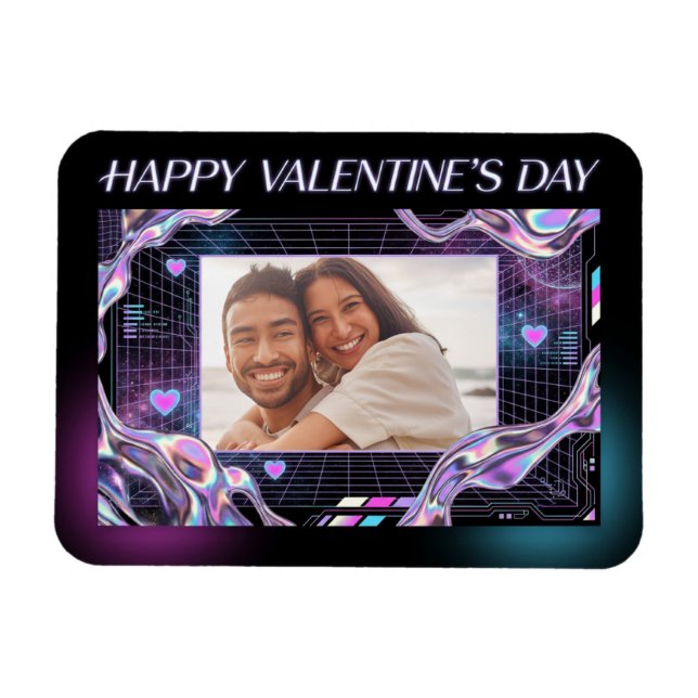 Cosmic Romance Digital Love Magnet (Horisontell)