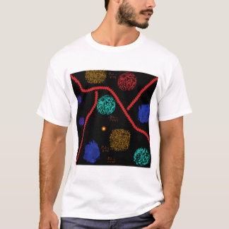 Cosmic Safari - Abstract Geometric Art T Shirt