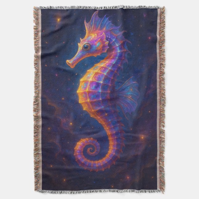 Cosmic Seahorse Filt (Framsidan Vertikal)
