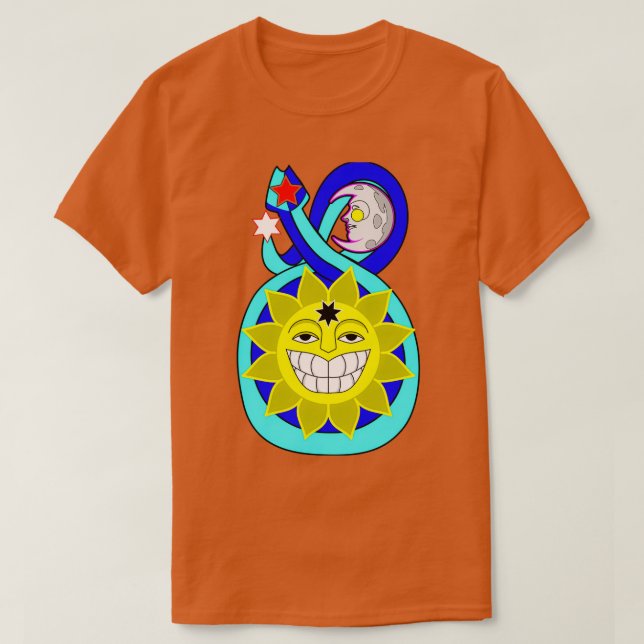 Cosmic Serpent T Shirt (Design framsida)
