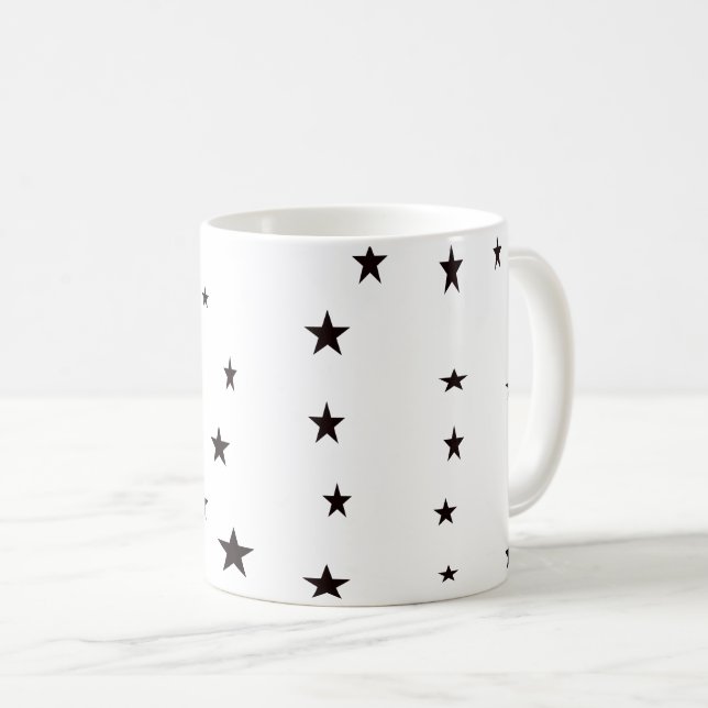 "Cosmic Sips" Stjärnhimmelskopp Kaffemugg (Framsida höger)