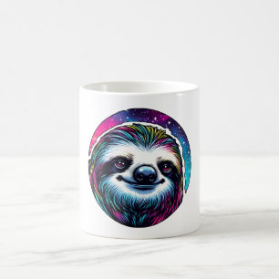 Cosmic Sloth Kaffemugg
