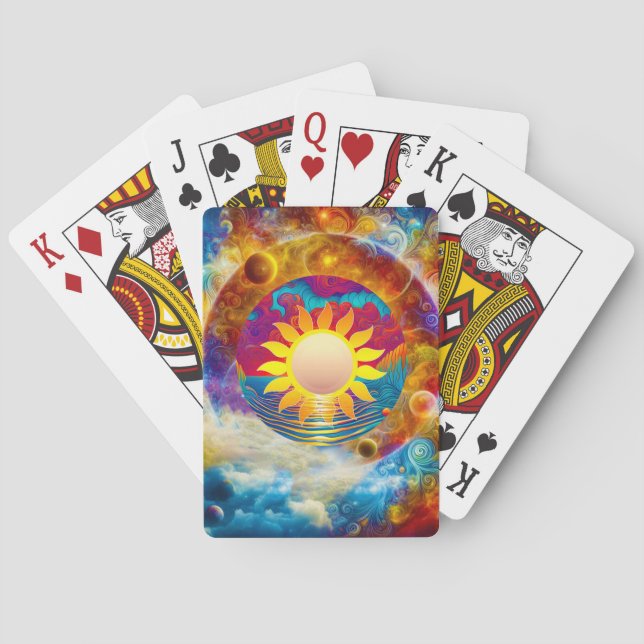 Cosmic Sol Casinokort (Baksidan)