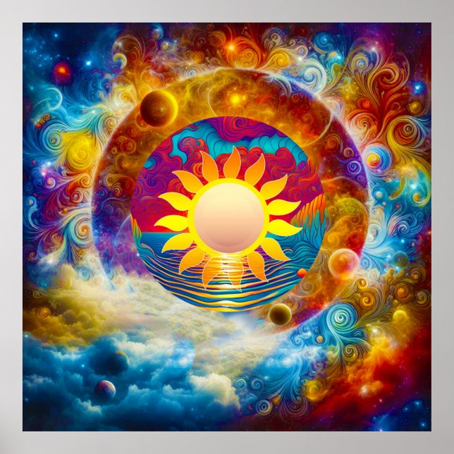Cosmic Sol Poster (Framsidan)