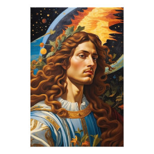*~* Cosmic Soldier of God Universe Earth AP50 Fototryck