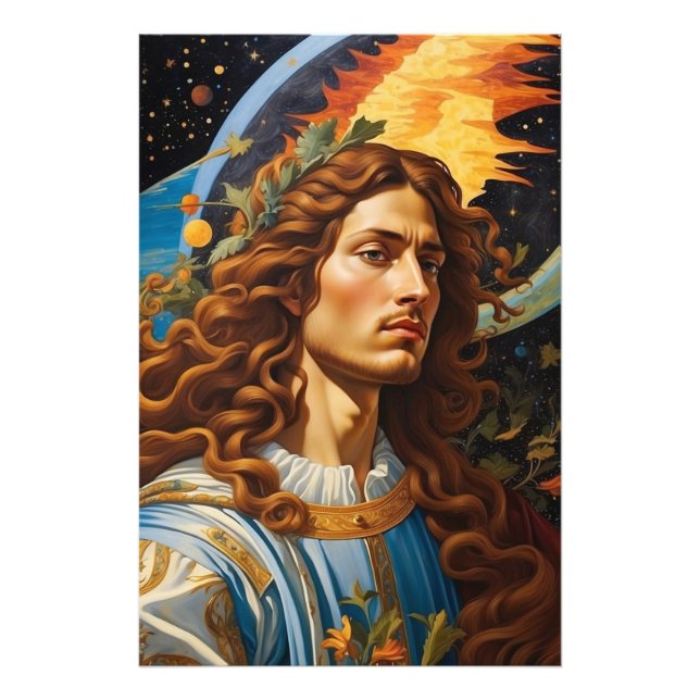 *~* Cosmic Soldier of God Universe Earth AP50 Fototryck (Framsidan)