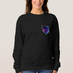 Cosmic Space Galaxy Alien Pocket Art Proud T Shirt