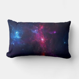 Cosmic Space Stars och Nebula Lumbarkudde