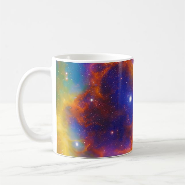 Cosmic Star Galaxy Kaffemugg (Vänster)