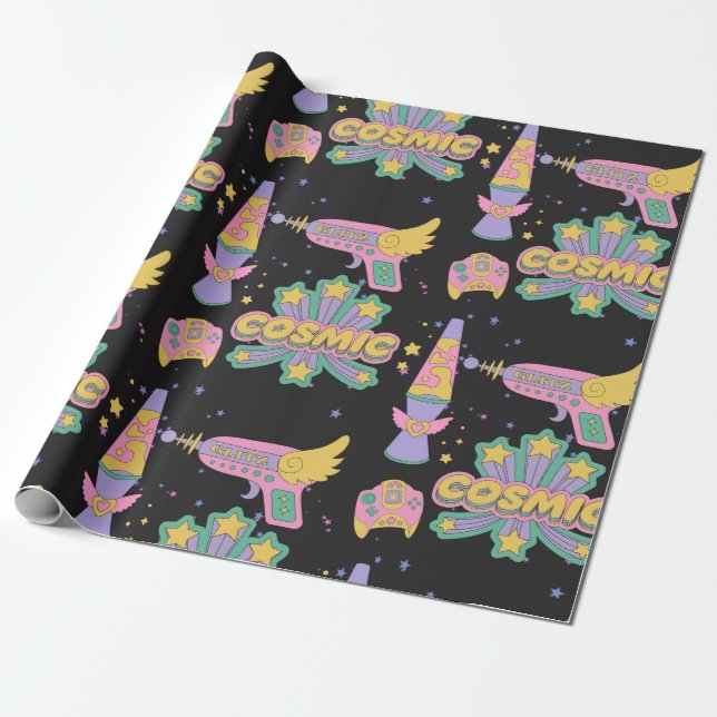 Cosmic stil 90-talet presentpapper (Utrullad)