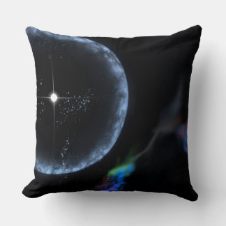 "Cosmic Supernova" Throw Pillow Kudde
