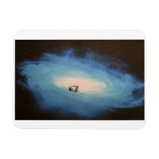 Cosmic Swimmer Fridge Magnet