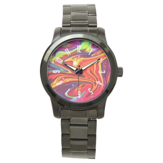 Cosmic Swirl Watch Armbandsur (Framsida)