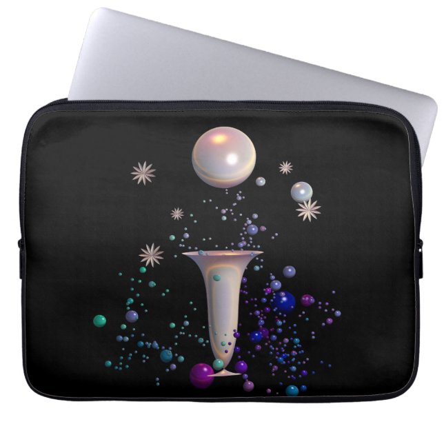 Cosmic Symphony Laptop Fodral (Framsidan)