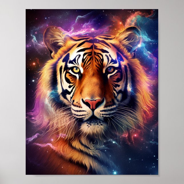 Cosmic Tiger Poster (Framsidan)