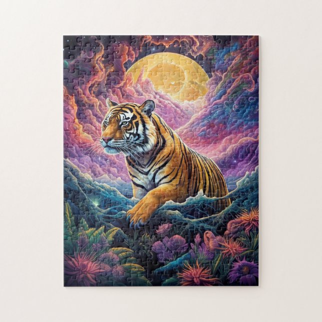 Cosmic Tiger Pussel (Vertikal)