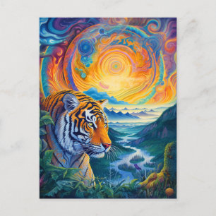 Cosmic Tiger Vykort