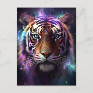 Cosmic Tiger Vykort